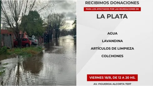 Duro momento para los vecinos de La Plata.
