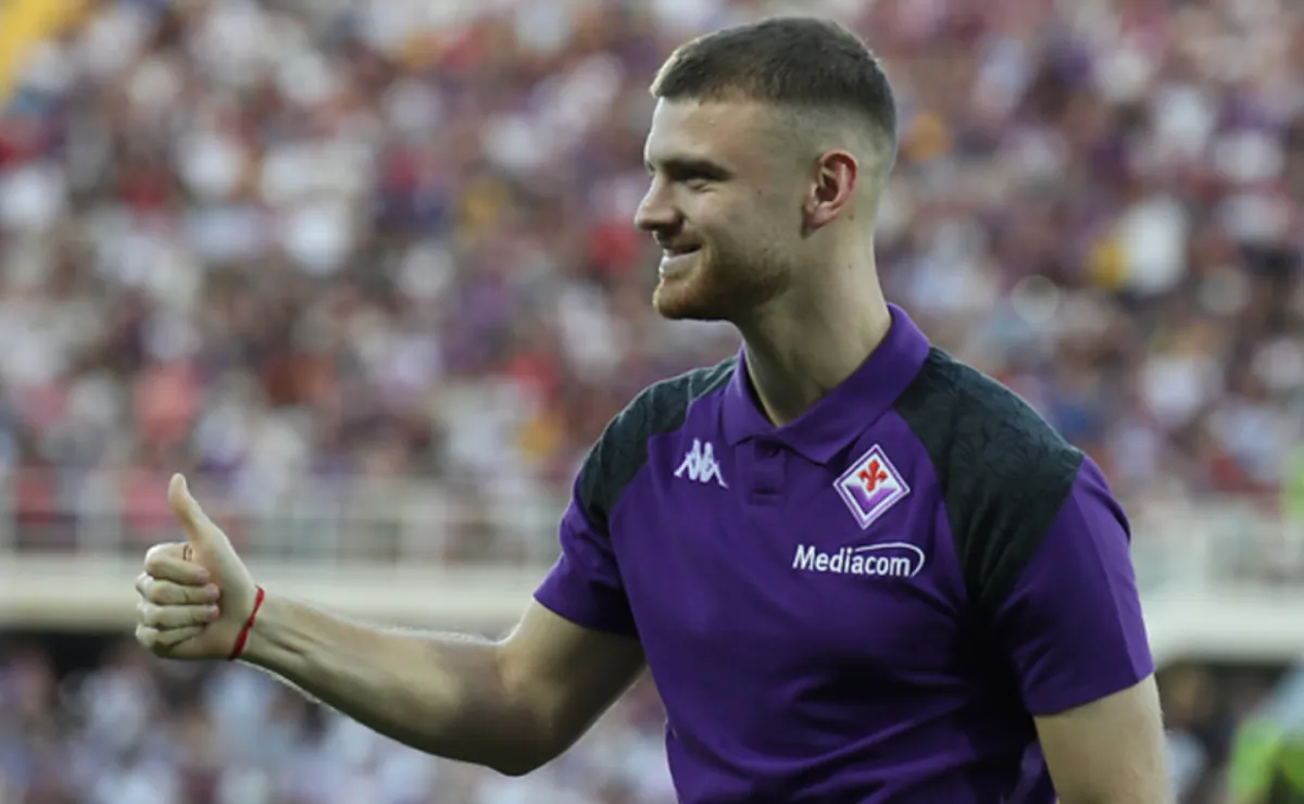 Beltrán anotó sus dos primeros goles con la Fiorentina