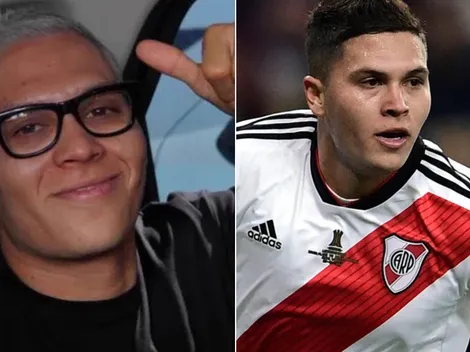 El guiño de Juanfer a los hinchas de River y el recuerdo inolvidable de Madrid