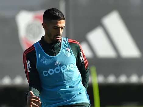 Lanzini tuvo su primera práctica con el plantel y pide pista: ¿concentra el domingo?