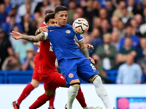 Enzo Fernández jugó un partidazo en el inicio de la Premier