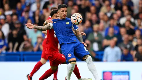 Enzo la rompió toda en el empate del Chelsea frente a Liverpool.