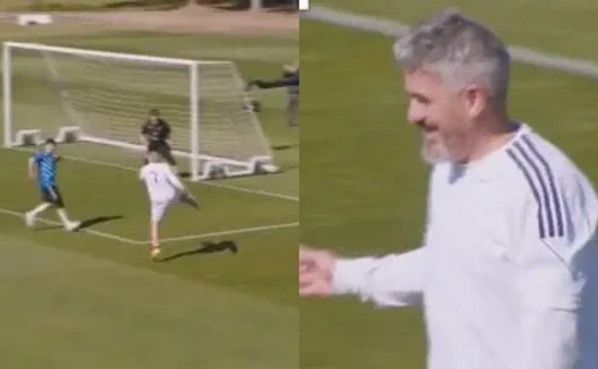 El golazo del Burrito Ortega en un amistoso que se hizo viral