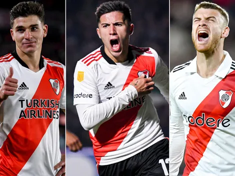 100 millones de euros: la fortuna que recibirá River en un año por las ventas de Julián, Enzo y Beltrán