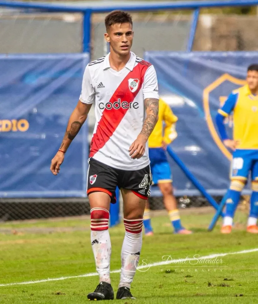 Guillén no debutó en la Primera de River.