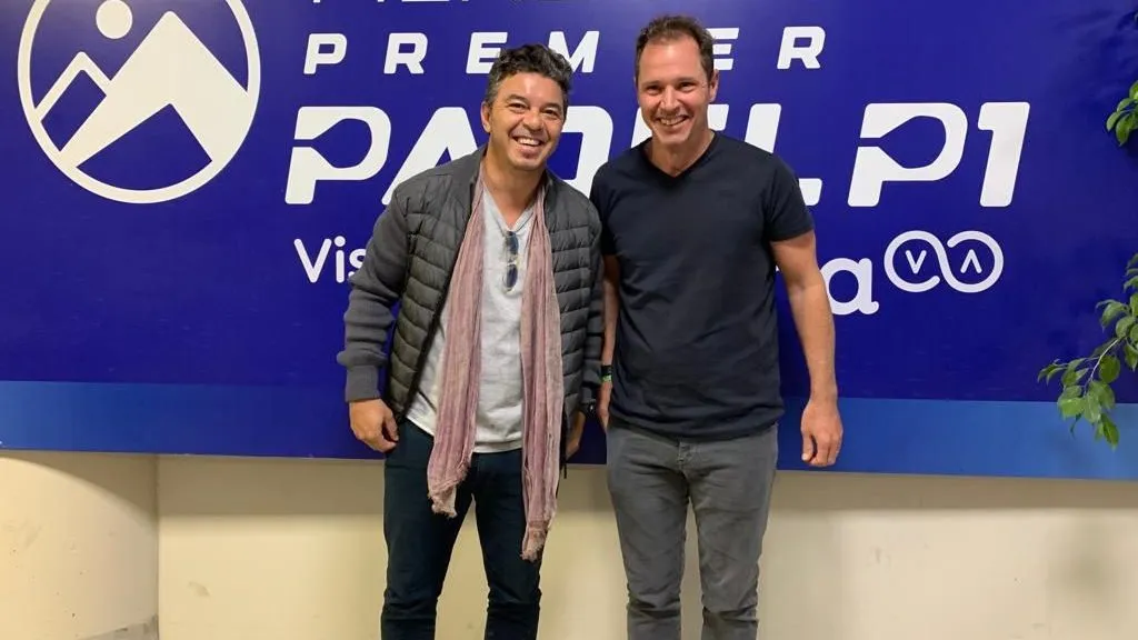 Gallardo junto a Brito hace un tiempo.