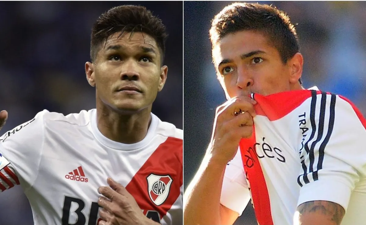 Teo Gutiérrez y Manu Lanzini.