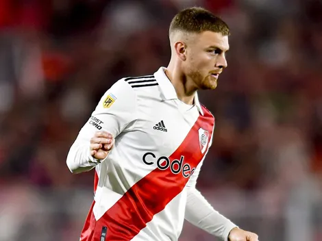 ¿Se va de River? Benfica, interesado en Lucas Beltrán