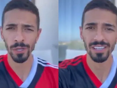 Las primeras palabras de Lanzini como jugador de River
