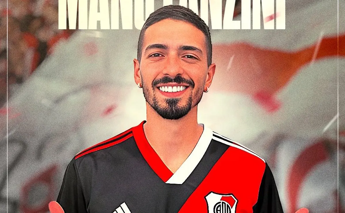 Lanzini fue oficializado como refuerzo de River.