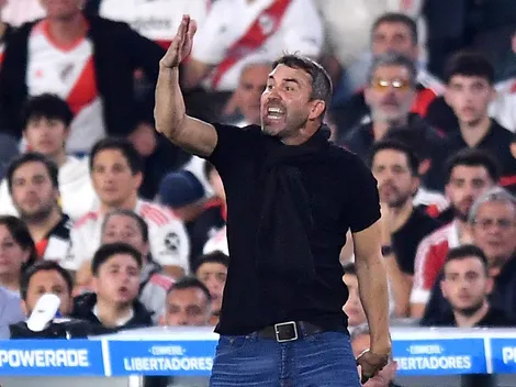 Chacho Coudet llenó de elogios a River