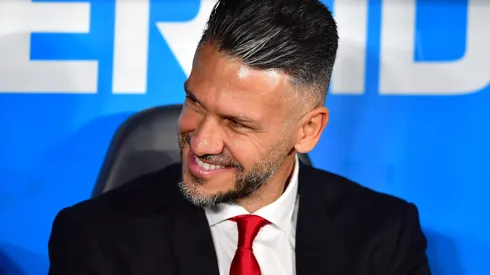 Martín Demichelis, feliz y conforme por la actuación de su equipo.