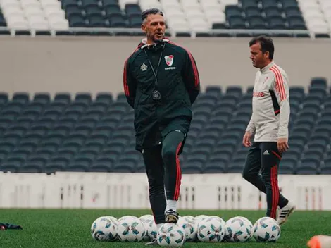 La formación de River para visitar a Boca