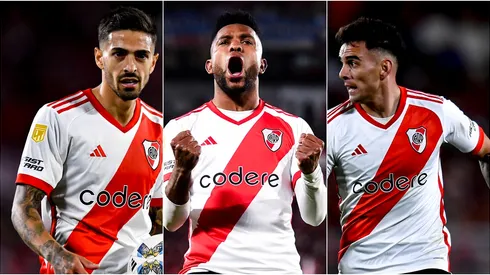 Lanzini, Borja y Enzo Díaz.