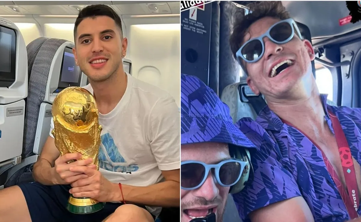 Palacios y la divertida anécdota con Julián en el helicóptero de los campeones del mundo.