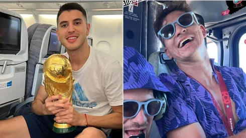 Palacios y la divertida anécdota con Julián en el helicóptero de los campeones del mundo.