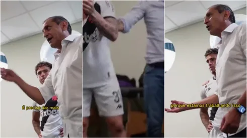 Ramón Díaz estalló contra sus jugadores del Vasco Da Gama pero luego los felicitó