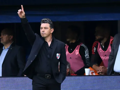 La insólita formación de River en su última visita a la Bombonera