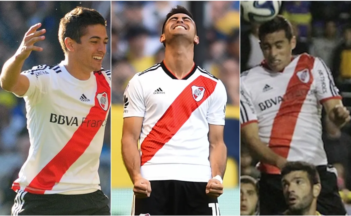 Lanzini - Pity Martínez - Funes Mori