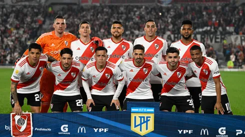 La probable formación de River vs. Lanús.