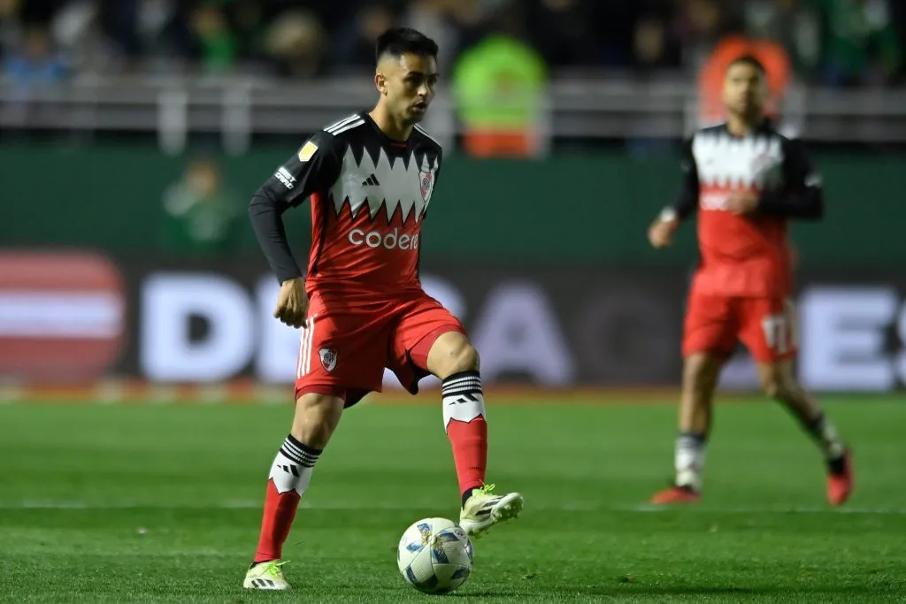 El Pity Martínez volvió a jugar con la camiseta de River. (Foto: Getty)