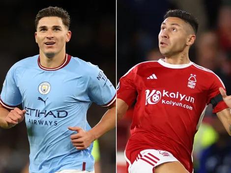 De las inferiores de River a la Premier: Julián le ganó el duelo a Montiel