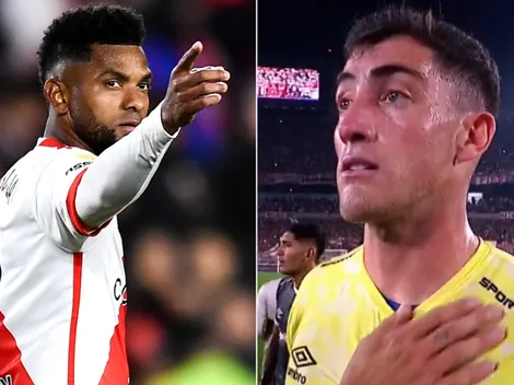 Borja y un fuerte cruce con el arquero rival ¿qué le dijo el Colibrí a Marchiori?