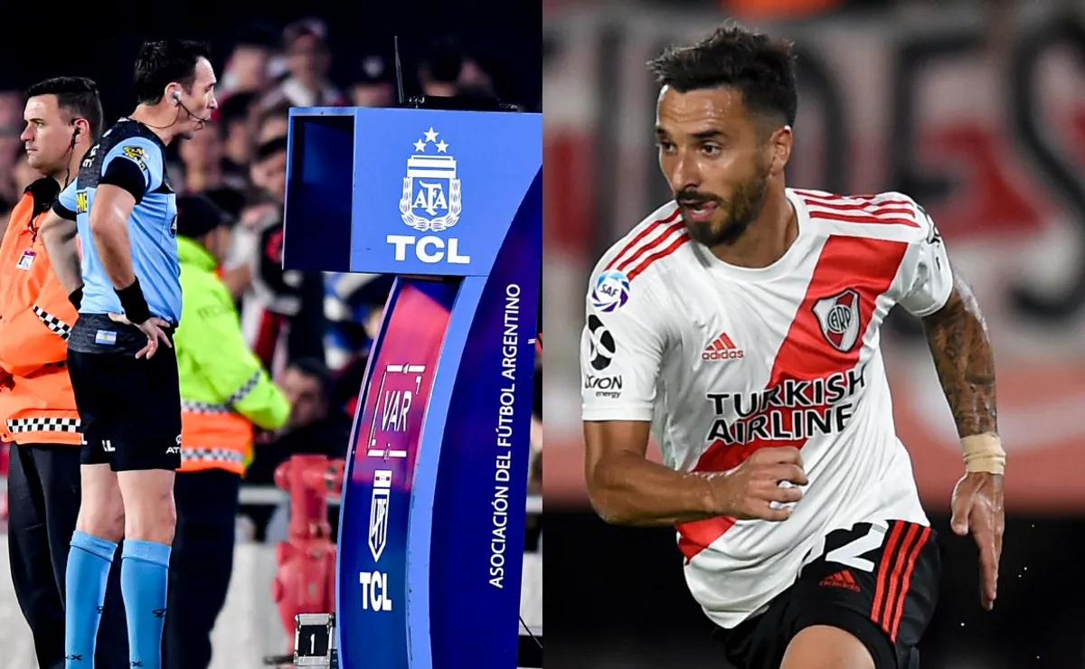 Scocco se desquitó con el VAR por el gol anulado a Paulo Díaz
