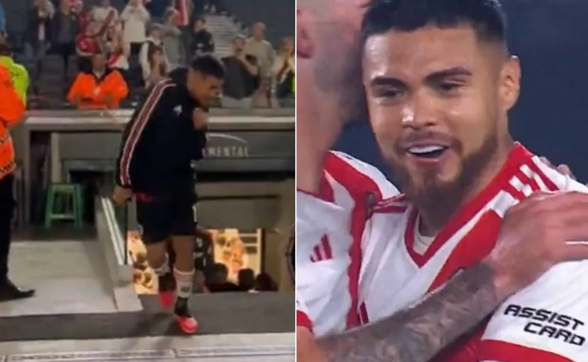 Paulo Díaz, protagonista de una noche de locura en el Monumental.