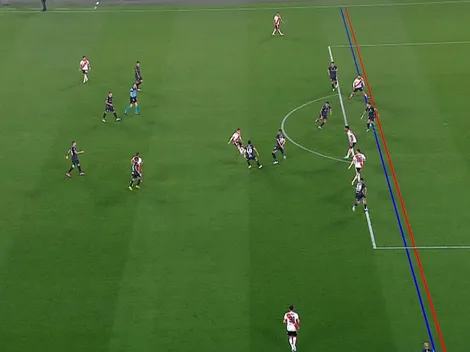 Escándalo: por qué el VAR le anuló el gol a Paulo Díaz