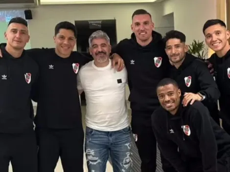 El Burrito Ortega visitó la concentración y le dejó un mensaje a los jugadores