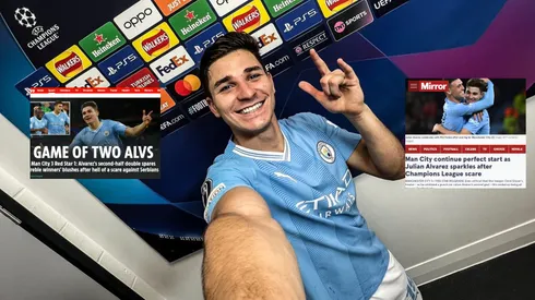 Inglaterra se rinde a los pies de Julián: así repercutió su doblete en Champions