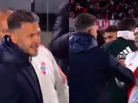 La actitud que tomó Demichelis con los jugadores una vez terminado el partido