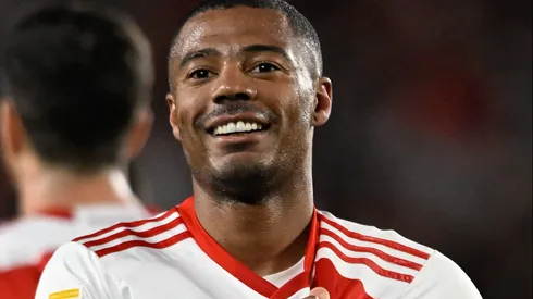 Nico De La Cruz, la gran figura de River ante Arsenal.