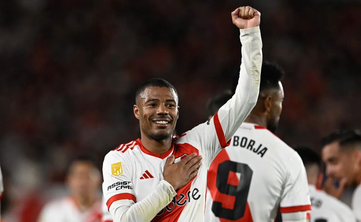 De La Cruz es el sexto goleador uruguayo histórico de River