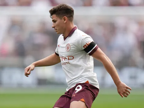 Manchester City ganó con una asistencia cinco estrellas de Julián Álvarez