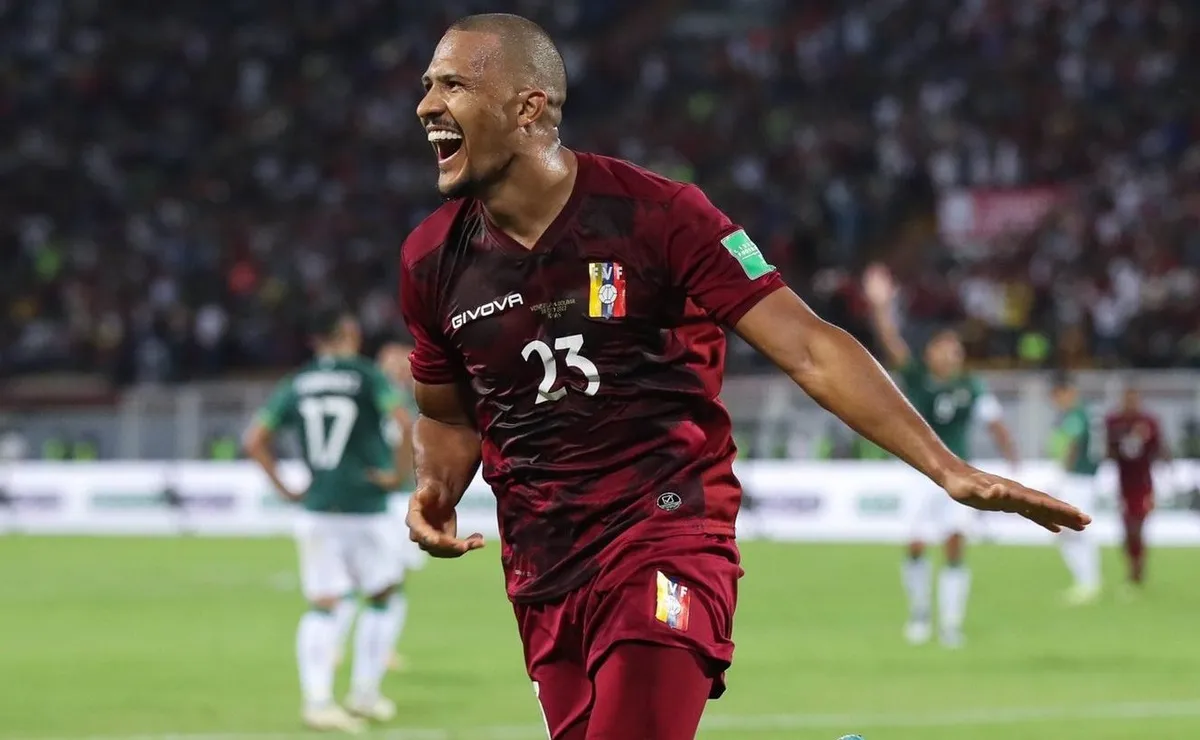 Rondón fue ponderado por su técnico en Venezuela