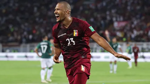 Rondón fue ponderado por su técnico en Venezuela