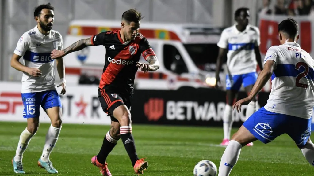 Bruno Zuculini regresó a las canchas contra la U Católica a principios de septiembre.