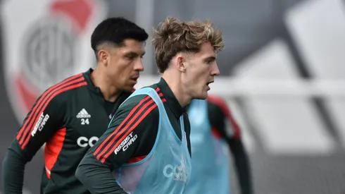 La formación de River para el amistoso en San Nicolás