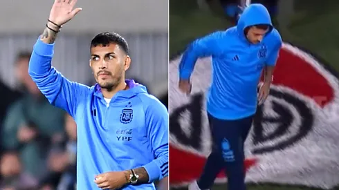 El buen gesto el ex futbolista de Boca en el Monumental.