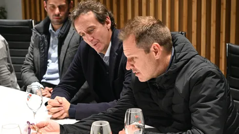 Villarroel junto a Brito.