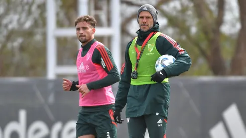 Boselli y Demichelis. (Foto: Prensa River).