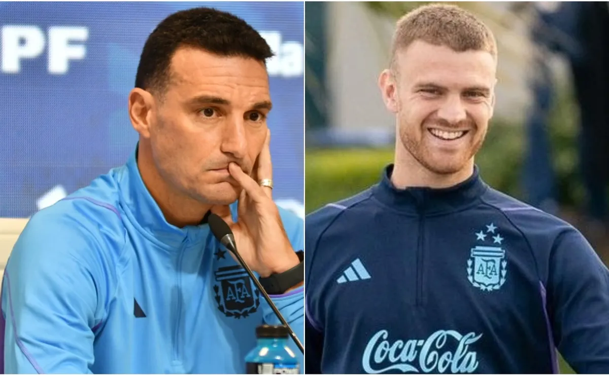Scaloni y Beltrán.