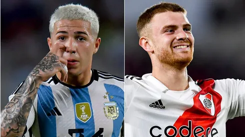 Enzo Fernández llenó de elogios al Vikingo tras su primera convocatoria en la Selección.