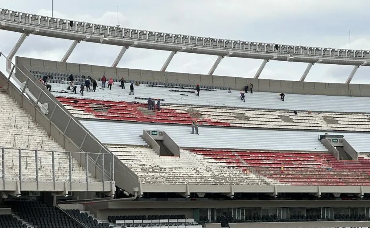 Las butacas nuevas en la Belgrano.