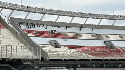 Las butacas nuevas en la Belgrano.