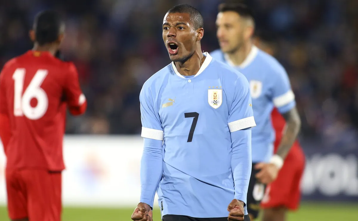 De La Cruz marcó para la Selección de Uruguay.