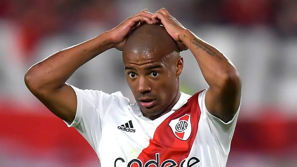 A De La Cruz lo siguen de cerca desde Brasil. ¿Qué debe hacer River con el uruguayo? (Foto: Getty)