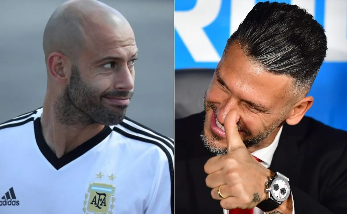 Javier Mascherano dejó su opinión acerca de la actualidad de Demichelis en River.